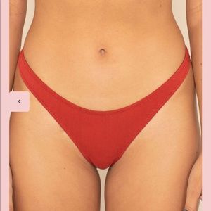 SOLD - Eva G-string in cherry